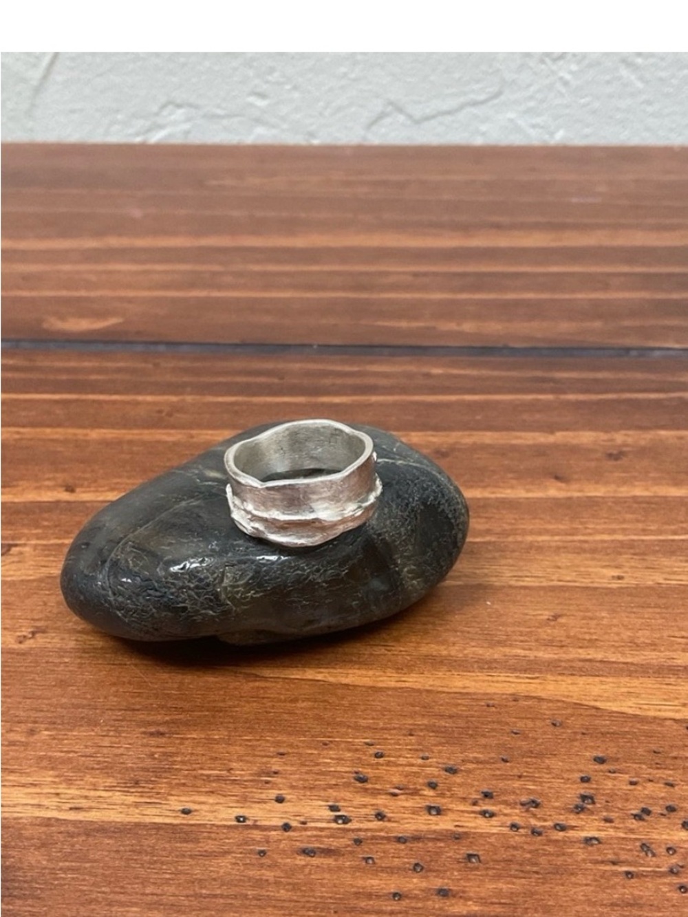 STERLING SILVER HANDCRAFTED BAND RING